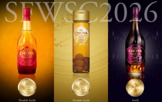 International Spirits Competition ��SFWSC2026�� CHOYA Have Won 2 DOUBLE GOLD Awards for ��The CHOYA AGED 3 YEARS EXTRA FRUIT�� & ��The CHOYA GOLDEN UME FRUIT�� and a GOLD Awards for ��The CHOYA FRENCH OAK��